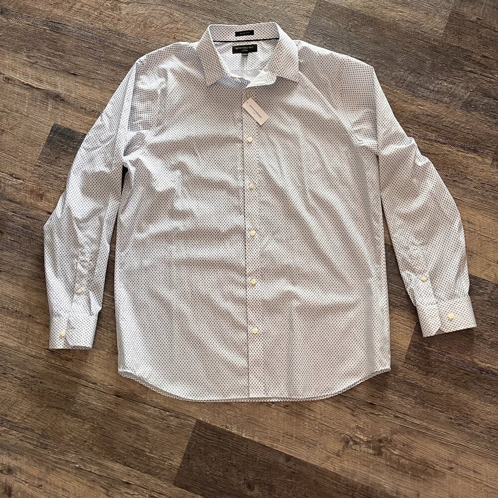 NWT Men's Banana Republic Non-Iron Slim Fit Shirt (XL)